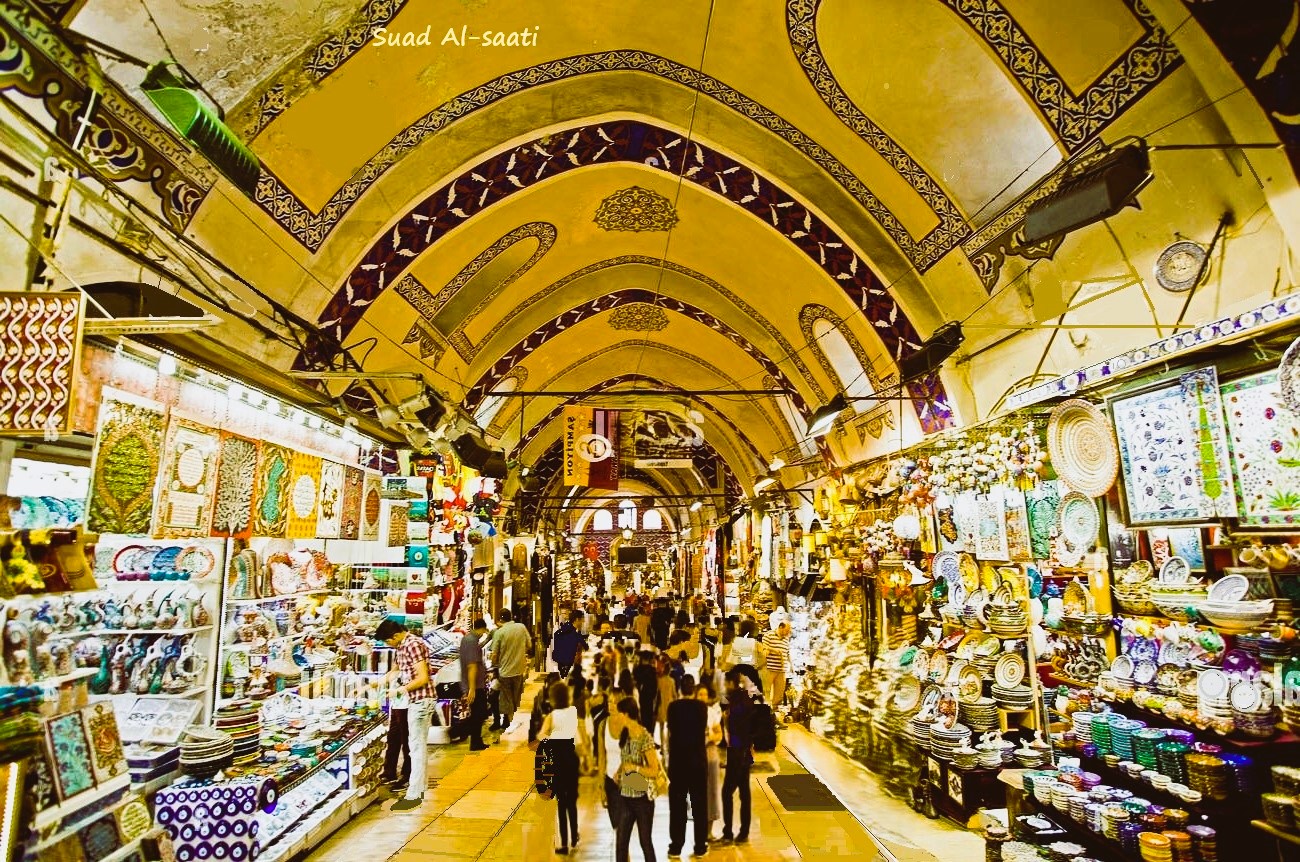 The Grand Bazaar and the Egyptian Bazaar (Spice Bazaar) in Istanbul